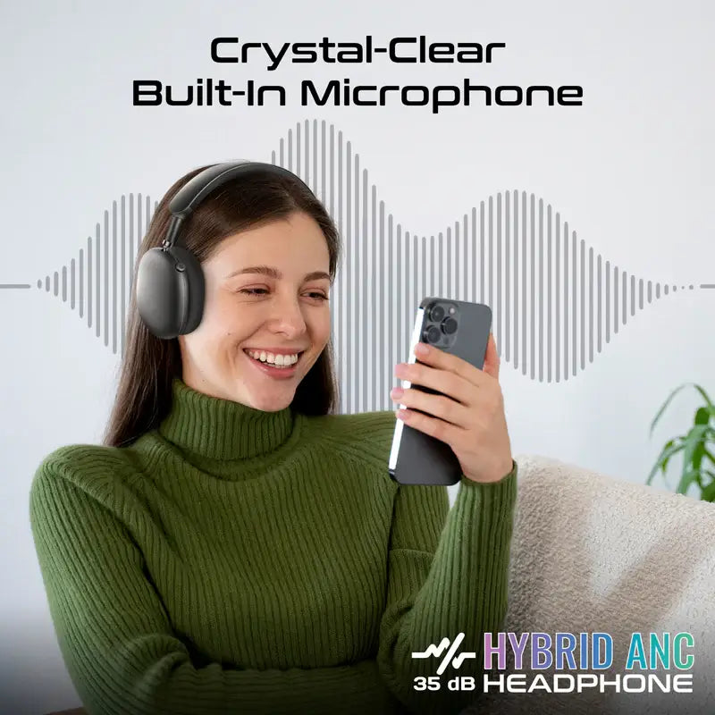 Serene Over-Ear Wireless Headphones