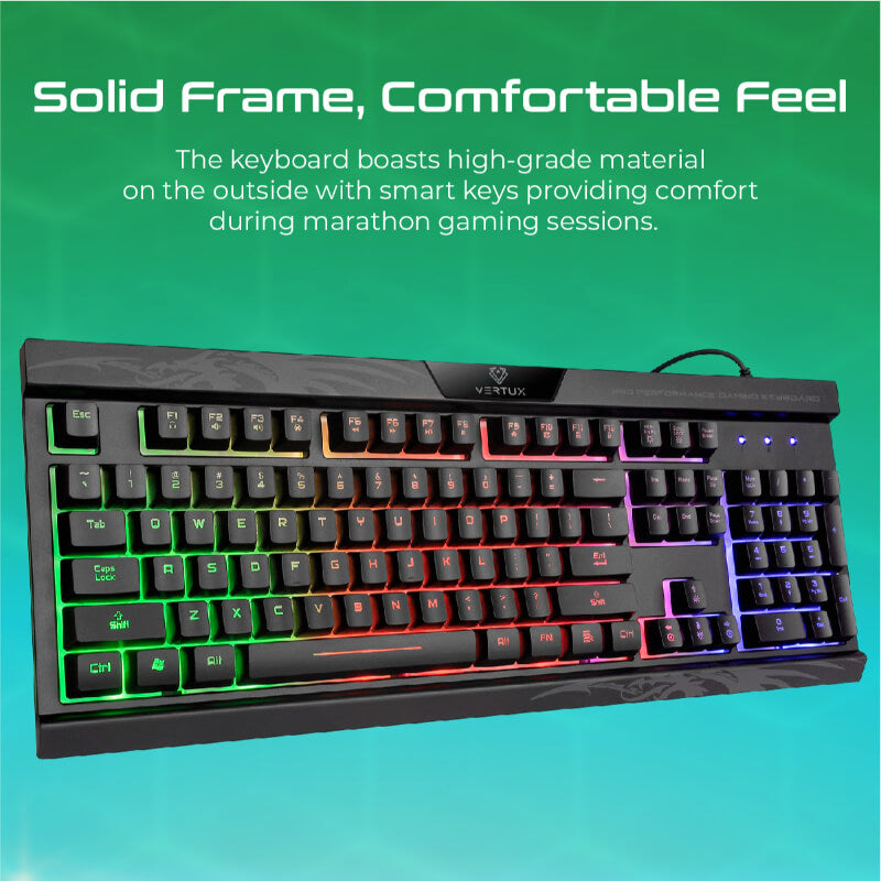 Amber.EN Vertux Gaming Keyboard