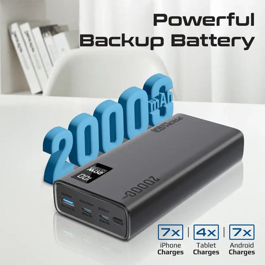 Bolt-20PD Power Bank 20000mAh