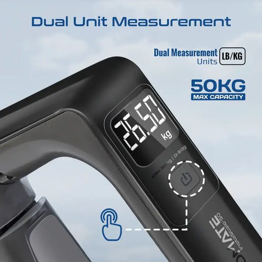 InstaScale-50 Black Digital Luggage Scale