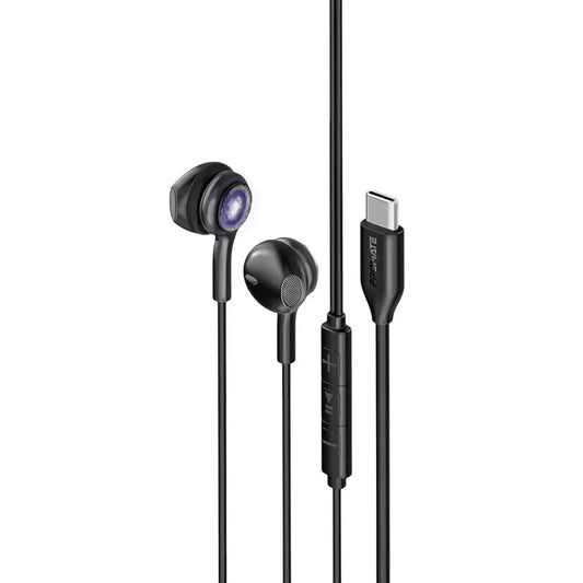LumiBuds-C Black with USB-C Connector