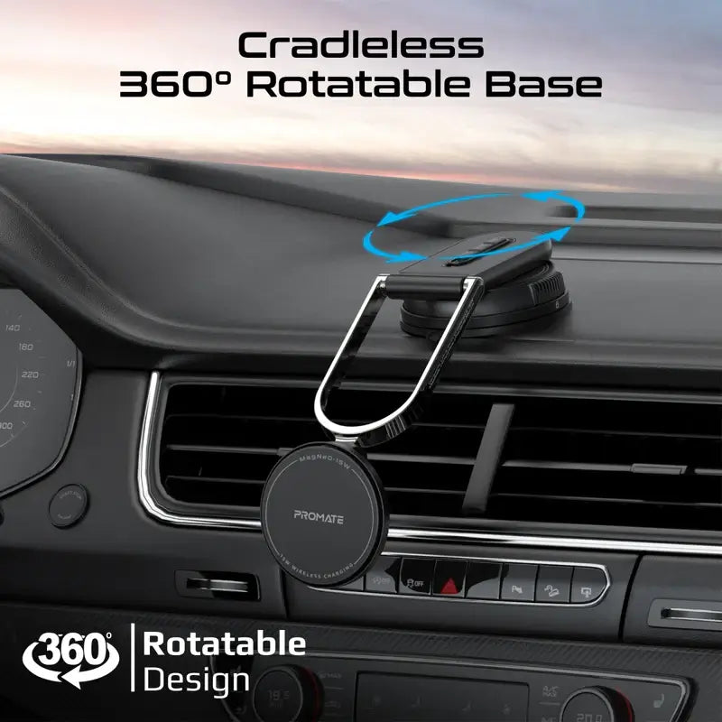 MagNeo-15W Magnetic Car Charging Mount