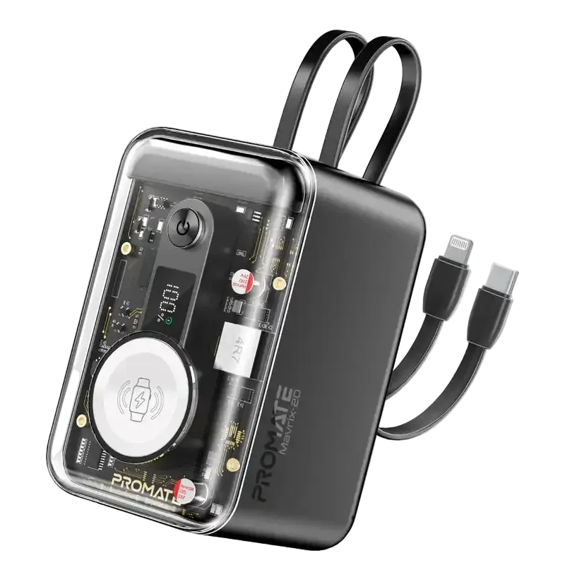 Mavrix-20 Black 5-In-1 Power Bank