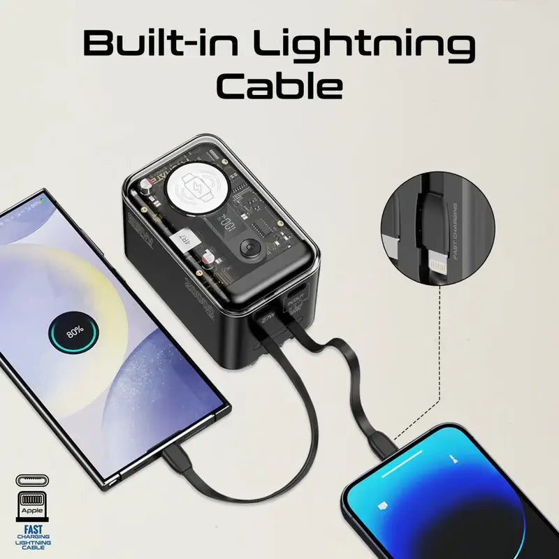 Mavrix-20 Black 5-In-1 Power Bank