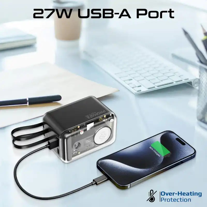 Mavrix-20 Black 5-In-1 Power Bank