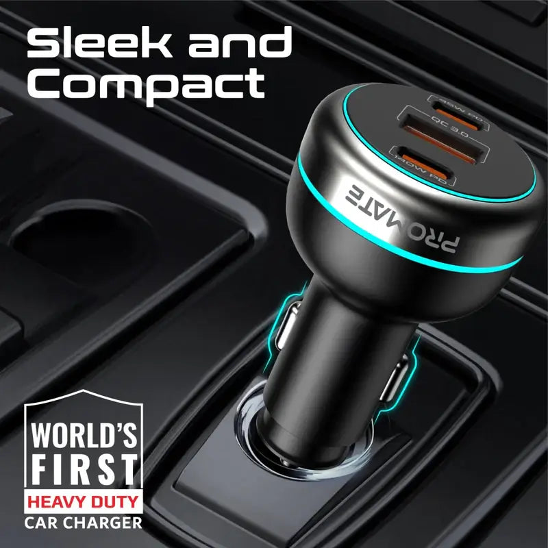 PowerDrive-230 Car Charger 230W Power Delivery