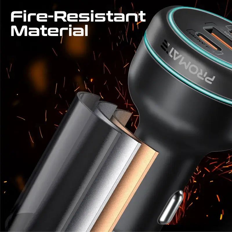 PowerDrive-230 Car Charger 230W Power Delivery