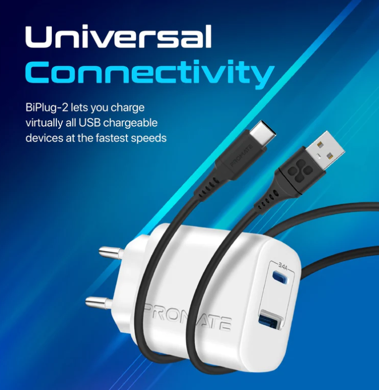 Biplug 2 Port Charger