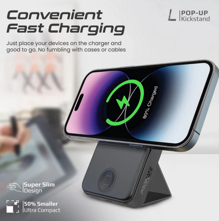 PowerMag-Trio 3 in 1 Magsafe Power Bank