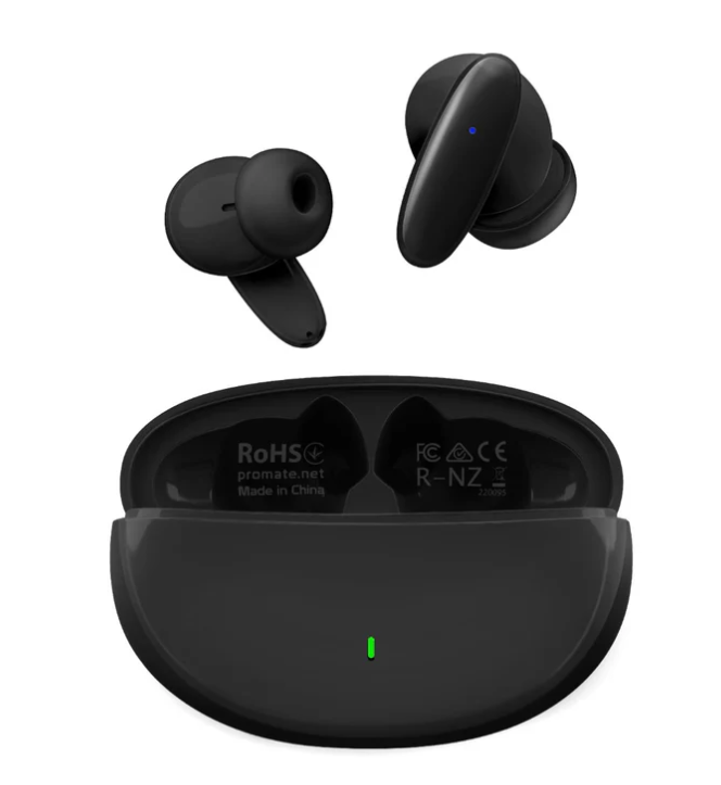 Lush Earbuds with Mic, IPX5 Water Resistance, 20H Playback Time, Intelligent Touch Controls and Smart Auto Pairing for iPhone 14, Galaxy S22