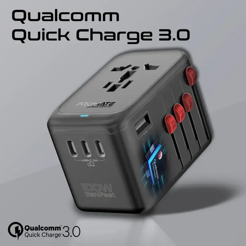 TripMate-GaN100 Travel Adapter