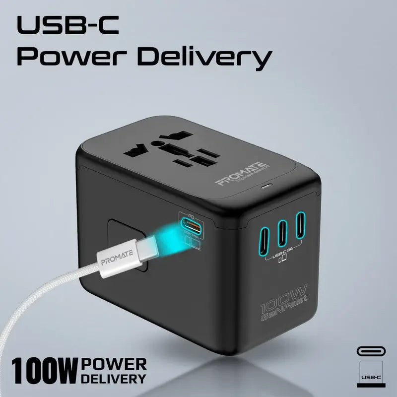 TripMate-GaN100 Travel Adapter