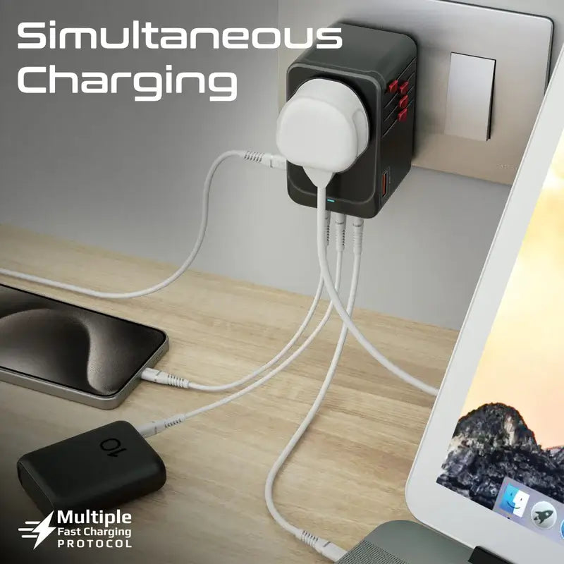 TripMate-GaN100 Travel Adapter