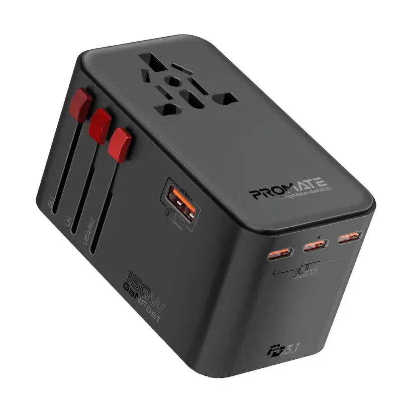TripMate-GaN160 Universal Travel Adapter