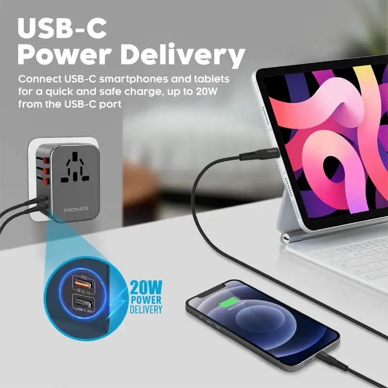 Tripmate 36W  Universal Travel Adapter