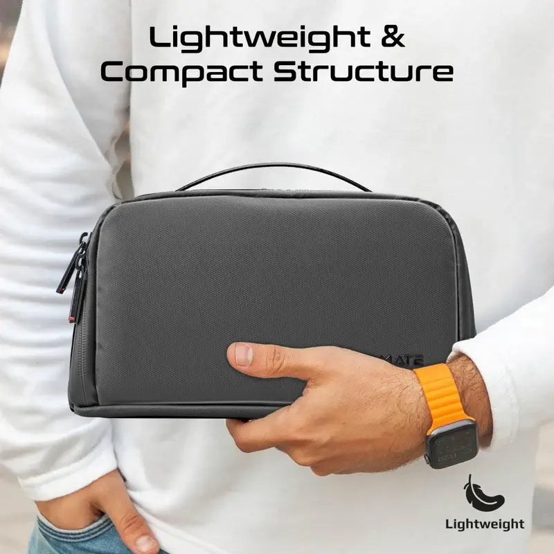 Velura Large Capacity Tech Accessory Pouch