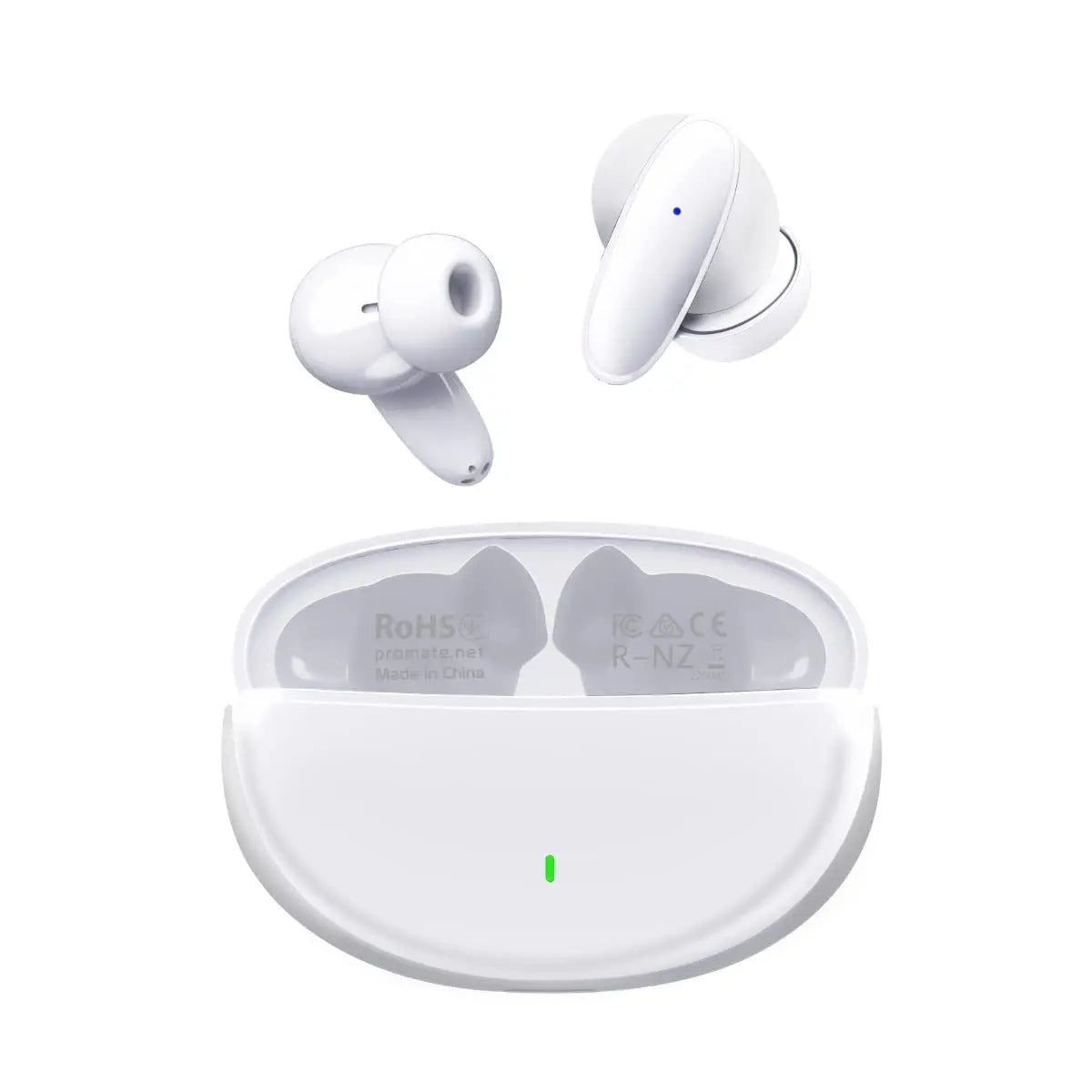 Lush Earbuds with Mic, IPX5 Water Resistance, 20H Playback Time, Intelligent Touch Controls and Smart Auto Pairing for iPhone 14, Galaxy S22