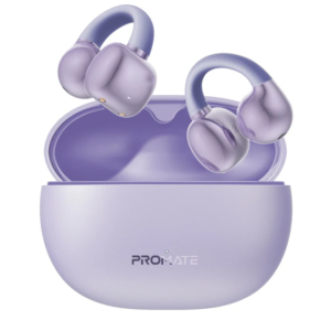AirClip,  True Wireless Earbuds with OWS Technology, IntelliTouch Control, Ergonomic Open-Ear Clip Design, 28-Hour Playtime, 500mAh Charging Case, Water-Resistance, and AudioFit™