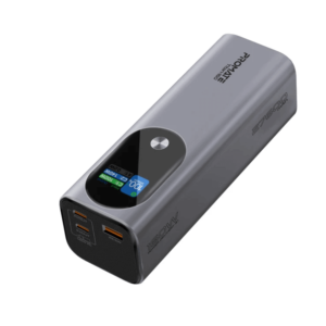 Titan 160, 160W Laptop & Mobile Power Bank (27600mAh) | Smart TFT LCD Screen, USB-A QC 3.0, Dual Type-C Input/Output Ports, Over-Heating Protection | Power Bank for Laptop, iPhone and Android, Titan-160