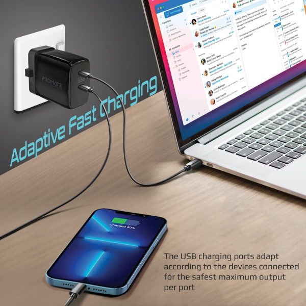 PowerPort-65 Dual USB-C 65W GaN Charger