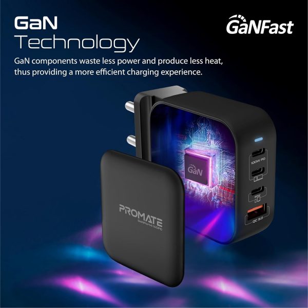 GaNPort4-100PD USB-C 100W Charger