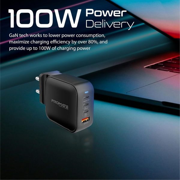 GaNPort4-100PD USB-C 100W Charger