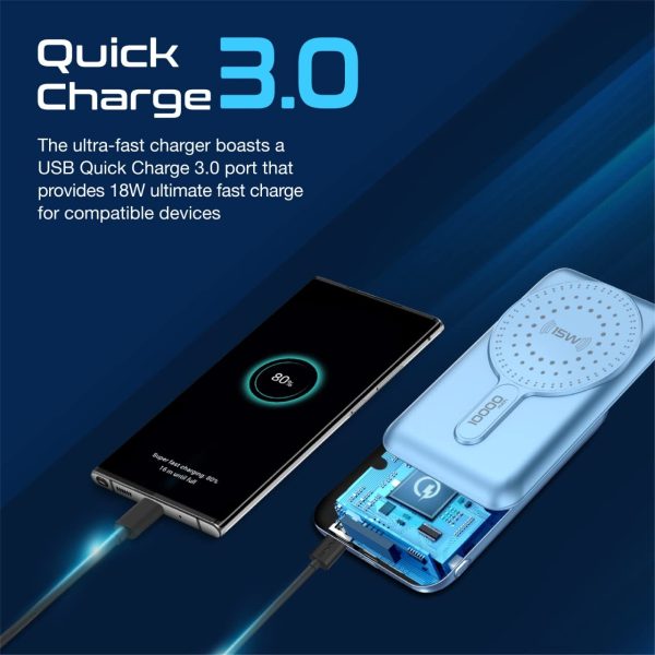 PowerMag-10Pro Magnetic Portable Charger