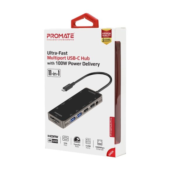 PrimeHub-Pro 11-in-1 USB-C Hub