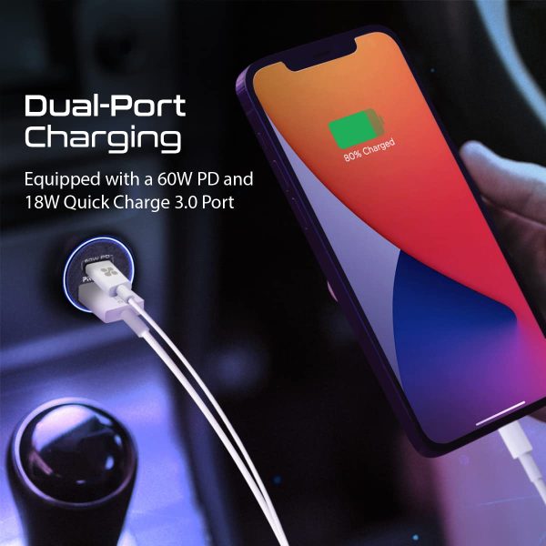 Bullet-PD60 60W USB-C Car Charger