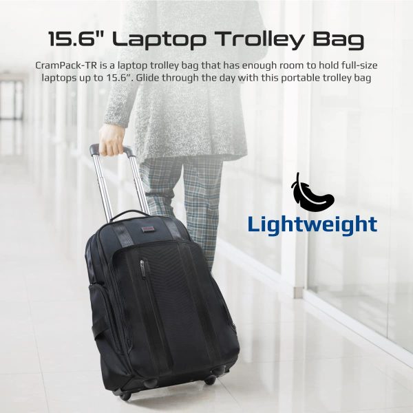 CramPack-TR Lightweight 2-in-1 Trolley Bag