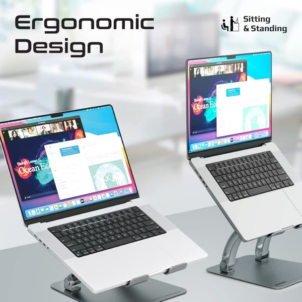 Deskmate-7 Ergonomic Multi-Level Laptop Stand