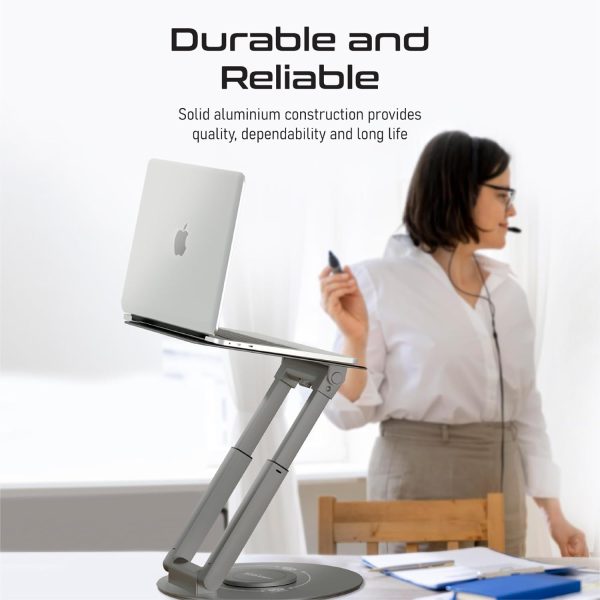 Deskmate-6 Multi-Level Aluminum Laptop Stand