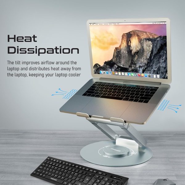 Deskmate-6 Multi-Level Aluminum Laptop Stand