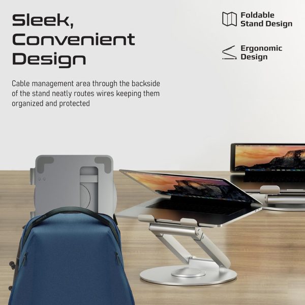 Deskmate-6 Multi-Level Aluminum Laptop Stand