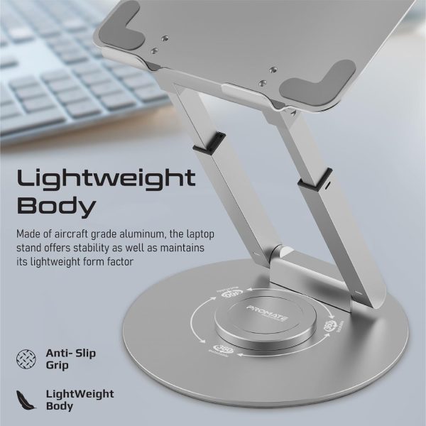 Deskmate-6 Multi-Level Aluminum Laptop Stand