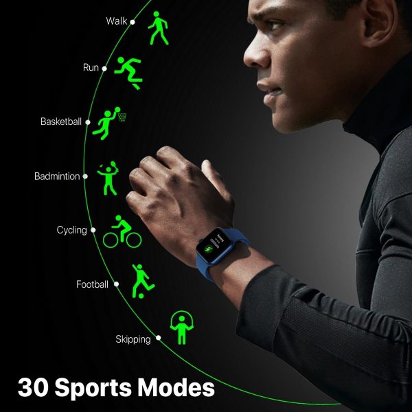 Xwatch-B19 1.9” Display Fitness Smart Watch