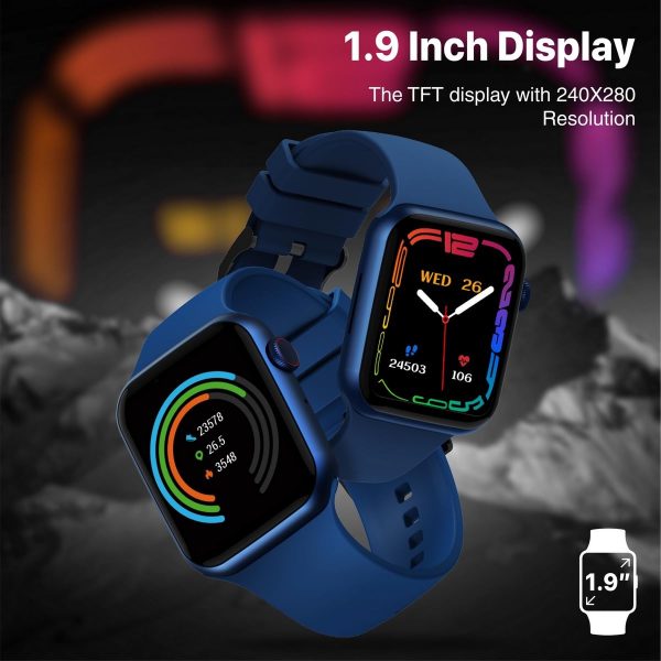 Xwatch-B19 1.9” Display Fitness Smart Watch