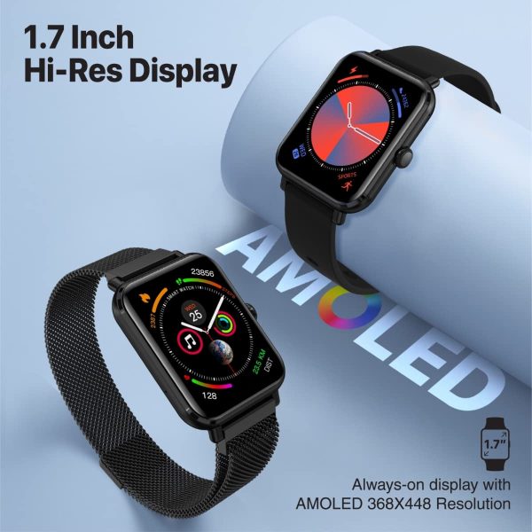 ProWatch-AM19 1.96” AMOLED Display Smartwatch