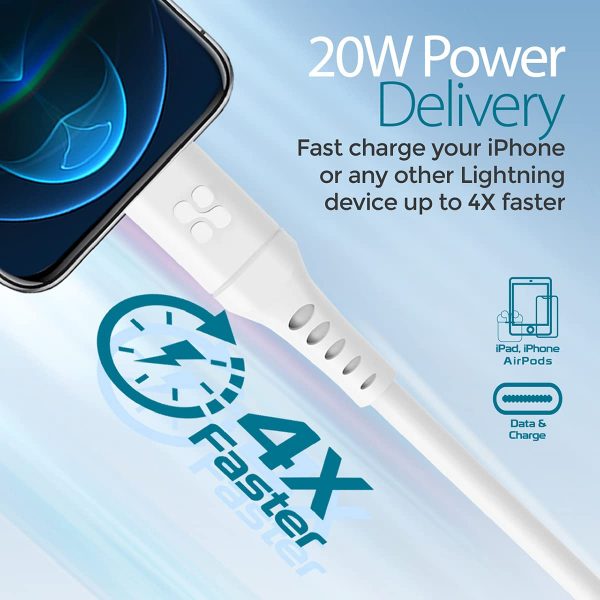 PowerLink-120 20W USB-C to Lightning Cable