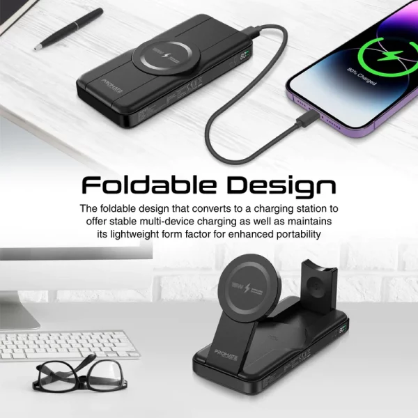 PowerPack-Fold 5-in-1 Foldable MagSafe Powerbank